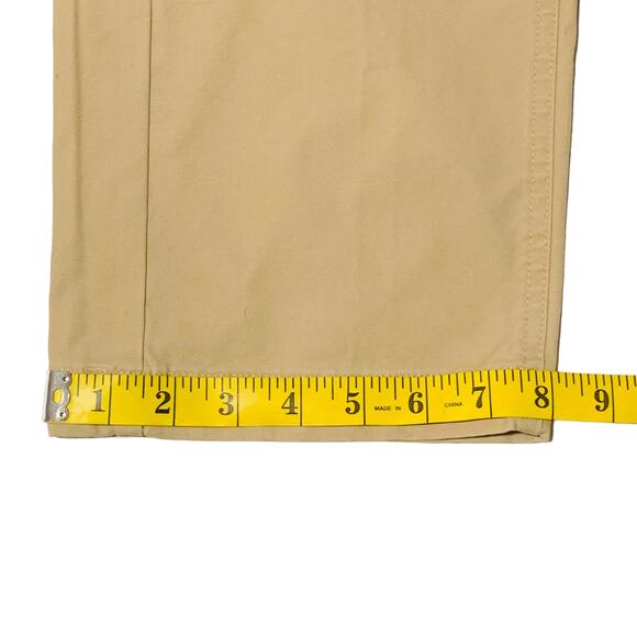Women's L.L. BEAN Size 14 M/Tall Khaki Pants 0 CAG5 Basic Wardrobe Essential - Picture 6 of 7